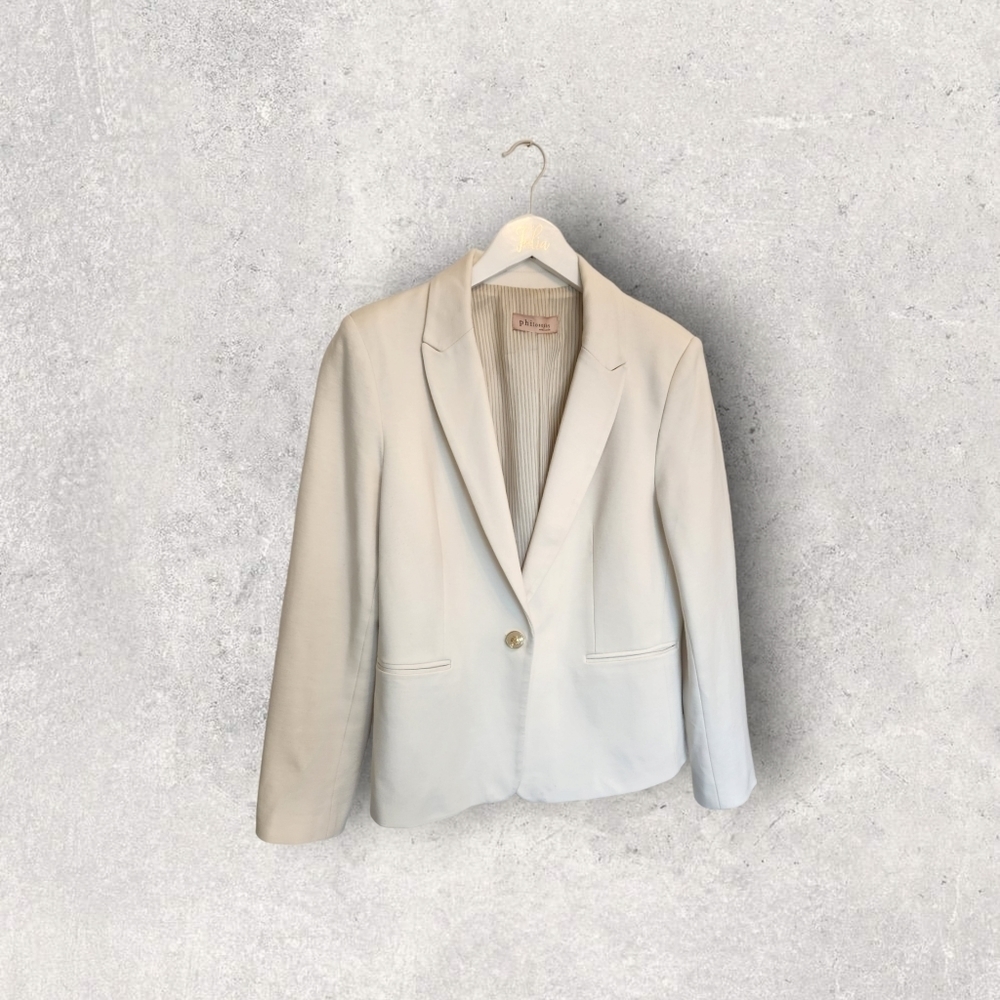 Philosophy White blazer